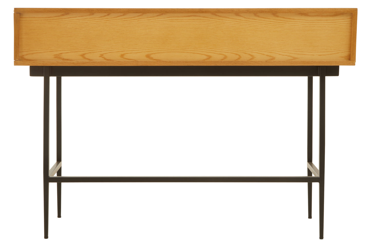 Antonio Natural Finish Console Table with 2 Drawers