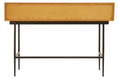 Antonio Natural Finish Console Table with 2 Drawers