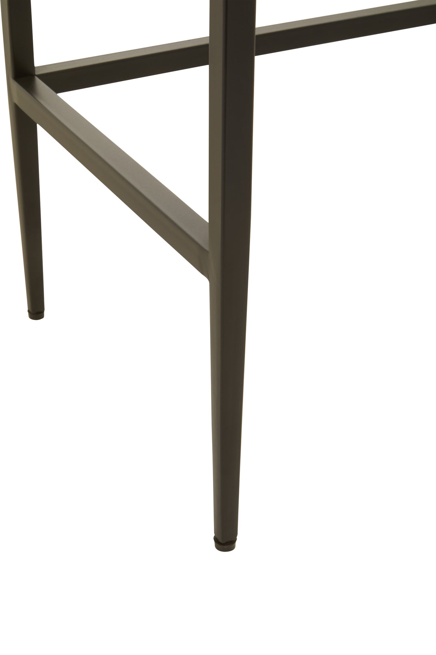 Antonio Black Finish Console Table with 2 Drawers
