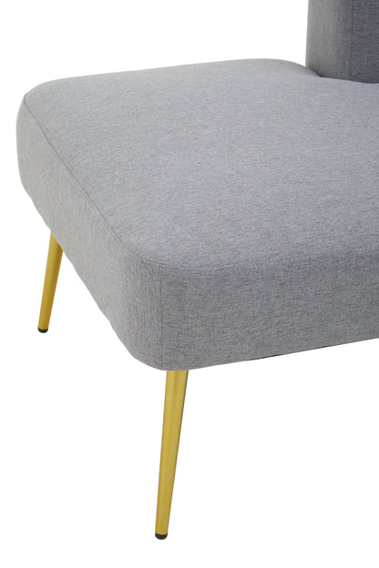 Cleopatra Grey Right Hand Modern Chaise Longue