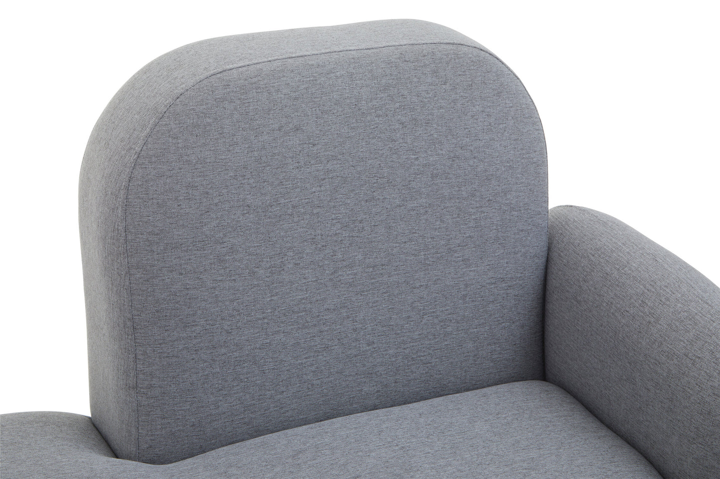 Cleopatra Grey Right Hand Modern Chaise Longue