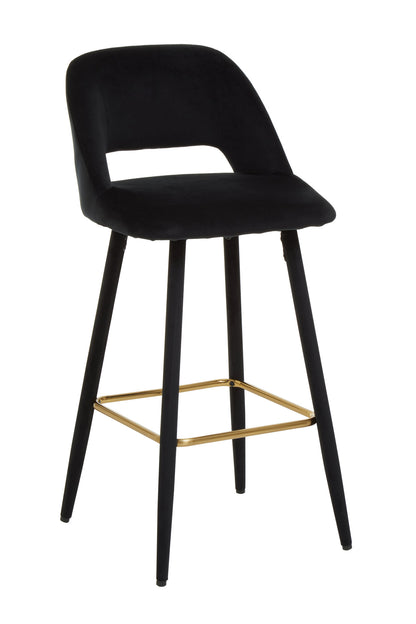 Benjamin Contemporary Upholstered Bar Chair