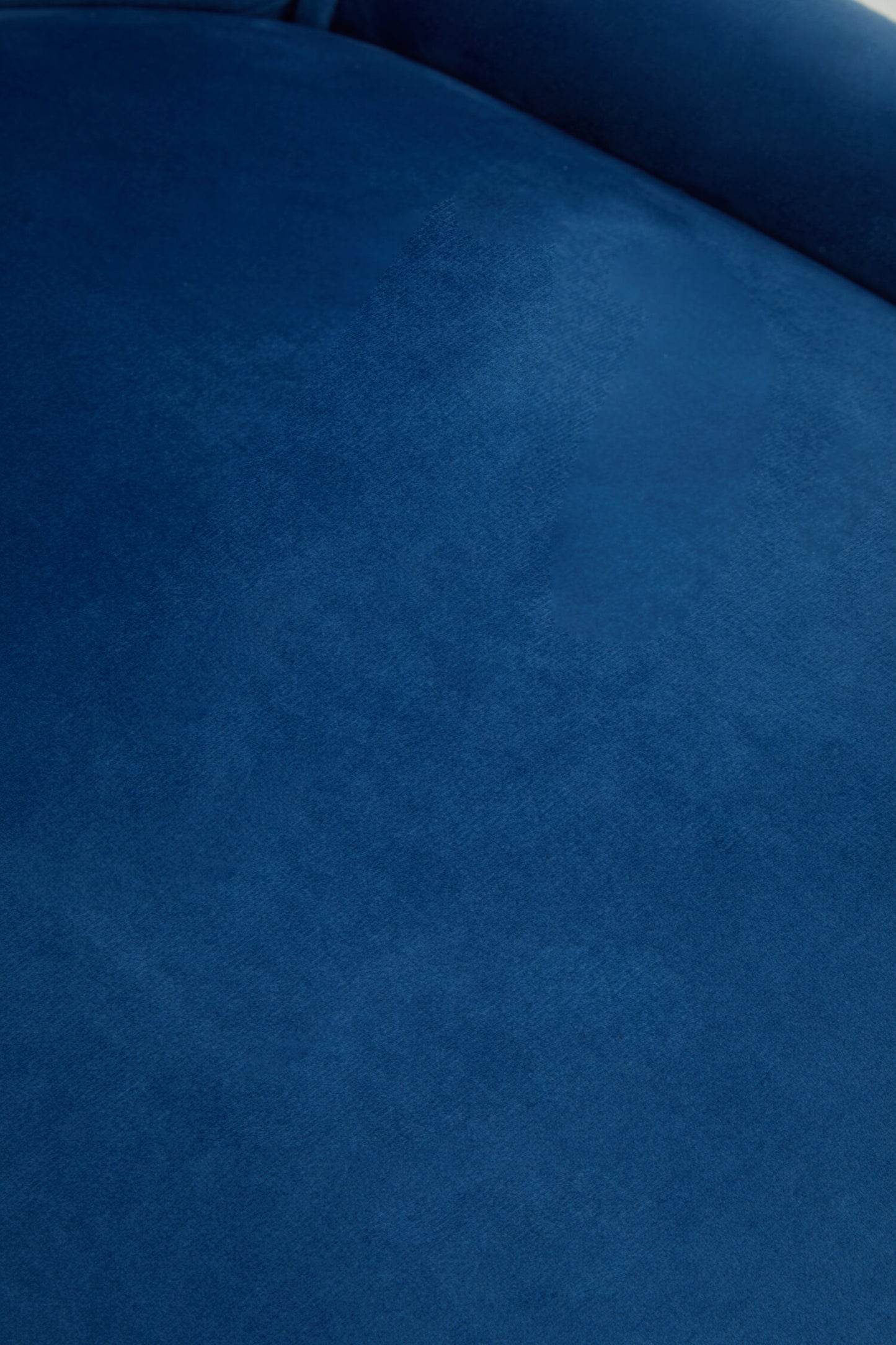 Cleo Blue Velvet and Gold Base Home Office Chair