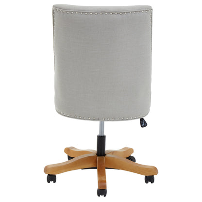 Donatella Natural Fabric Home Office Chair