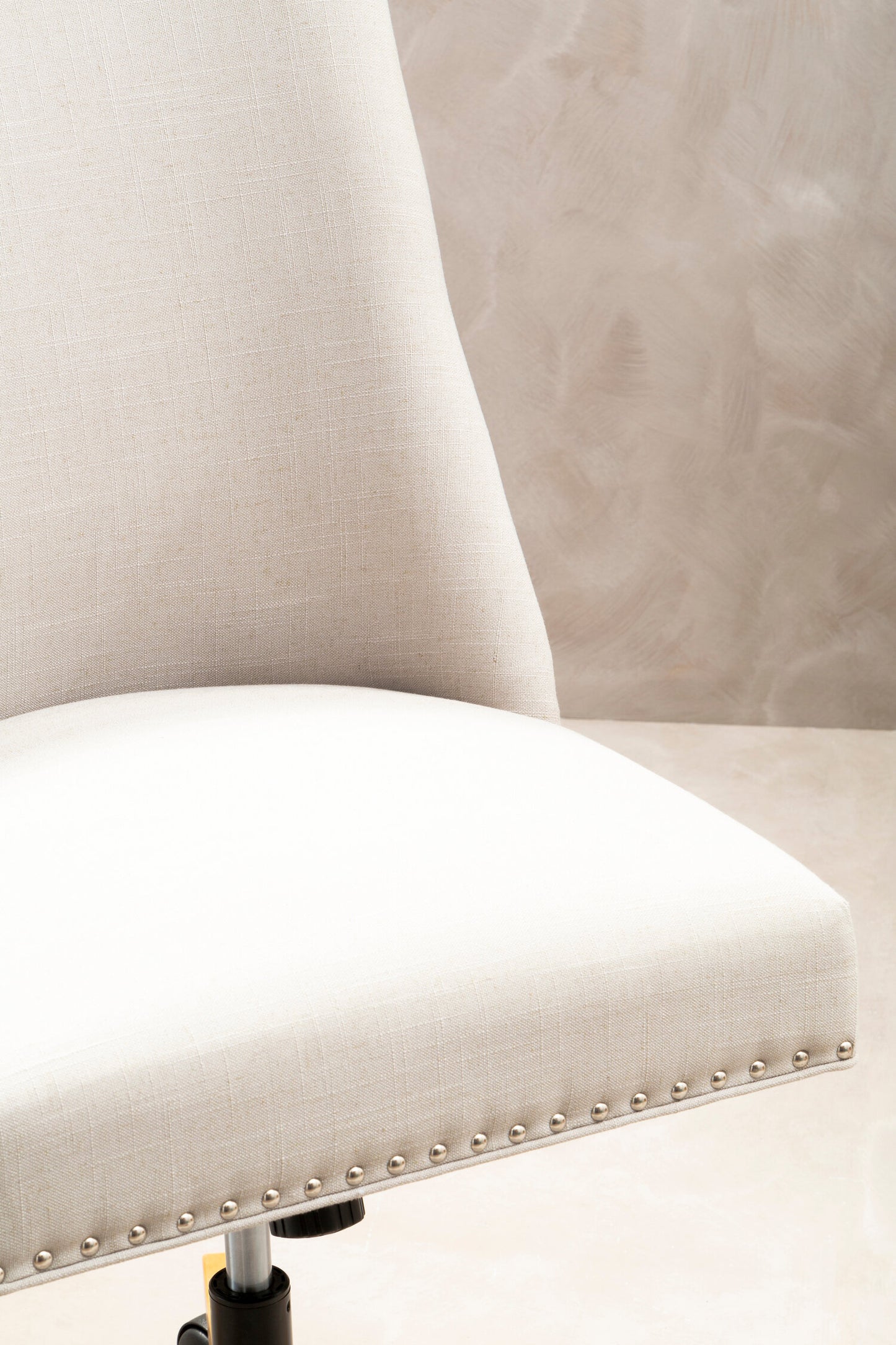 Donatella Natural Fabric Home Office Chair