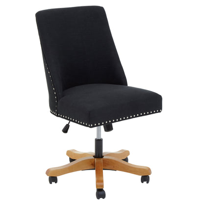 Donatella Black Home Office Chair
