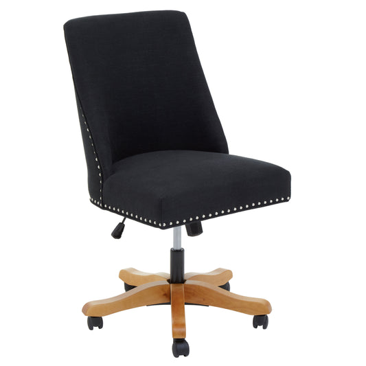 Donatella Black Home Office Chair