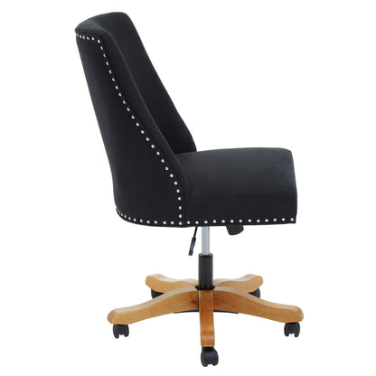 Donatella Black Home Office Chair