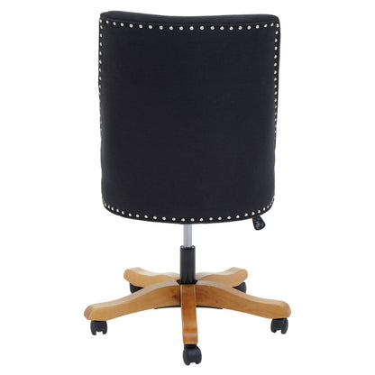 Donatella Black Home Office Chair