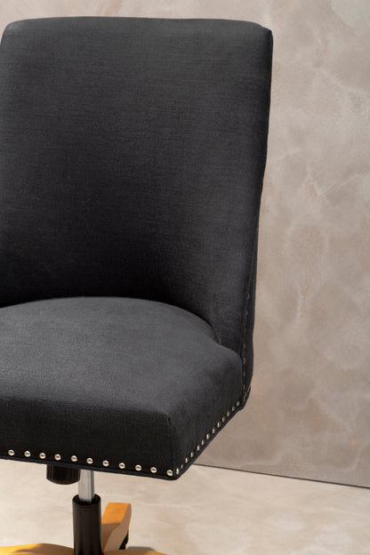 Donatella Black Home Office Chair