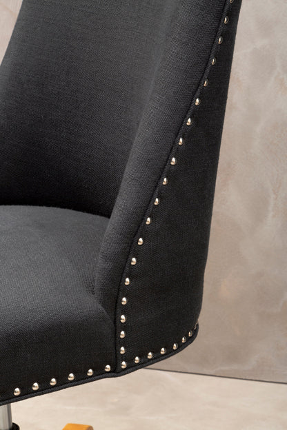 Donatella Black Home Office Chair