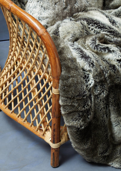Koh Lanta High Back Natural Rattan Porter Chair