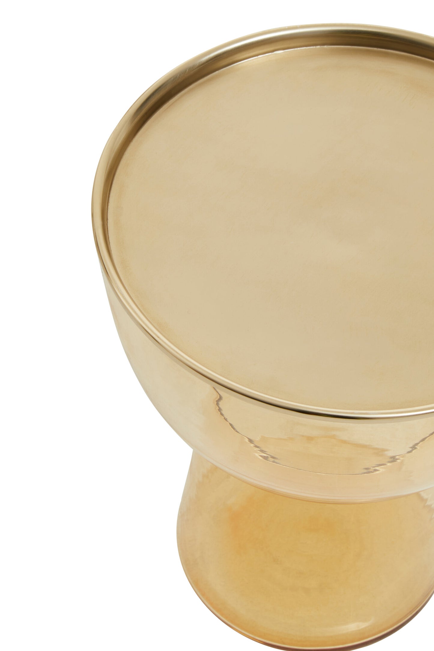 Vogue Amber Glass Side Table