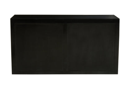 Campaign 7 Drawer Black Mango Wood Chest