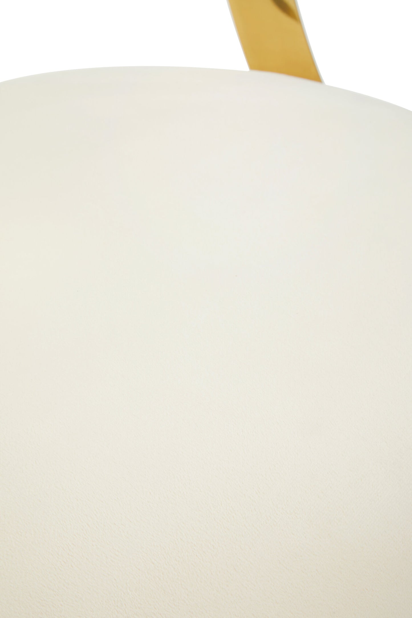 Dahlia Ivory Velvet Bar Stool