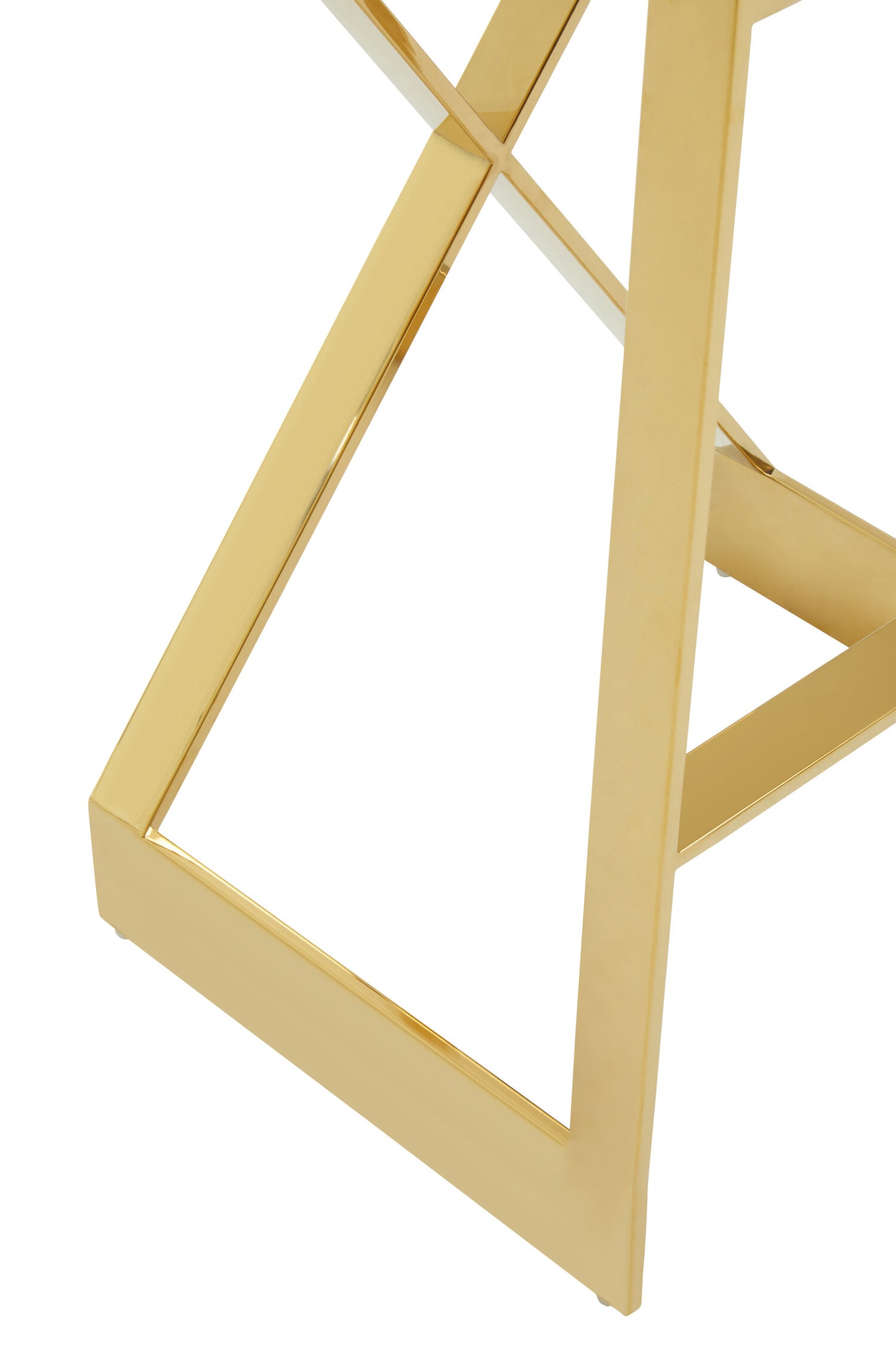 Dahlia Black And Gold Finish Bar Stool