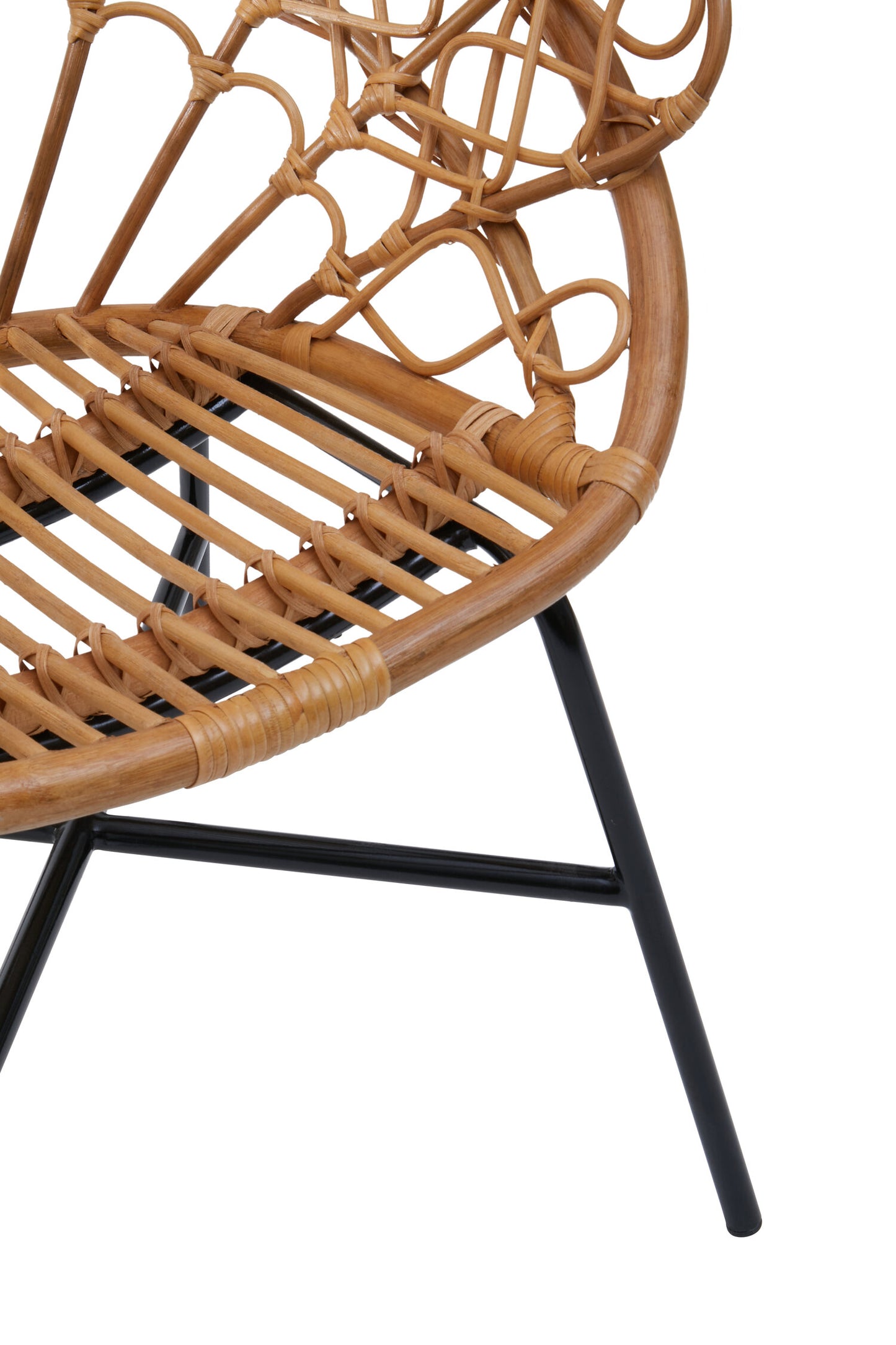 Tropic Natural Rattan Peacock Armchair
