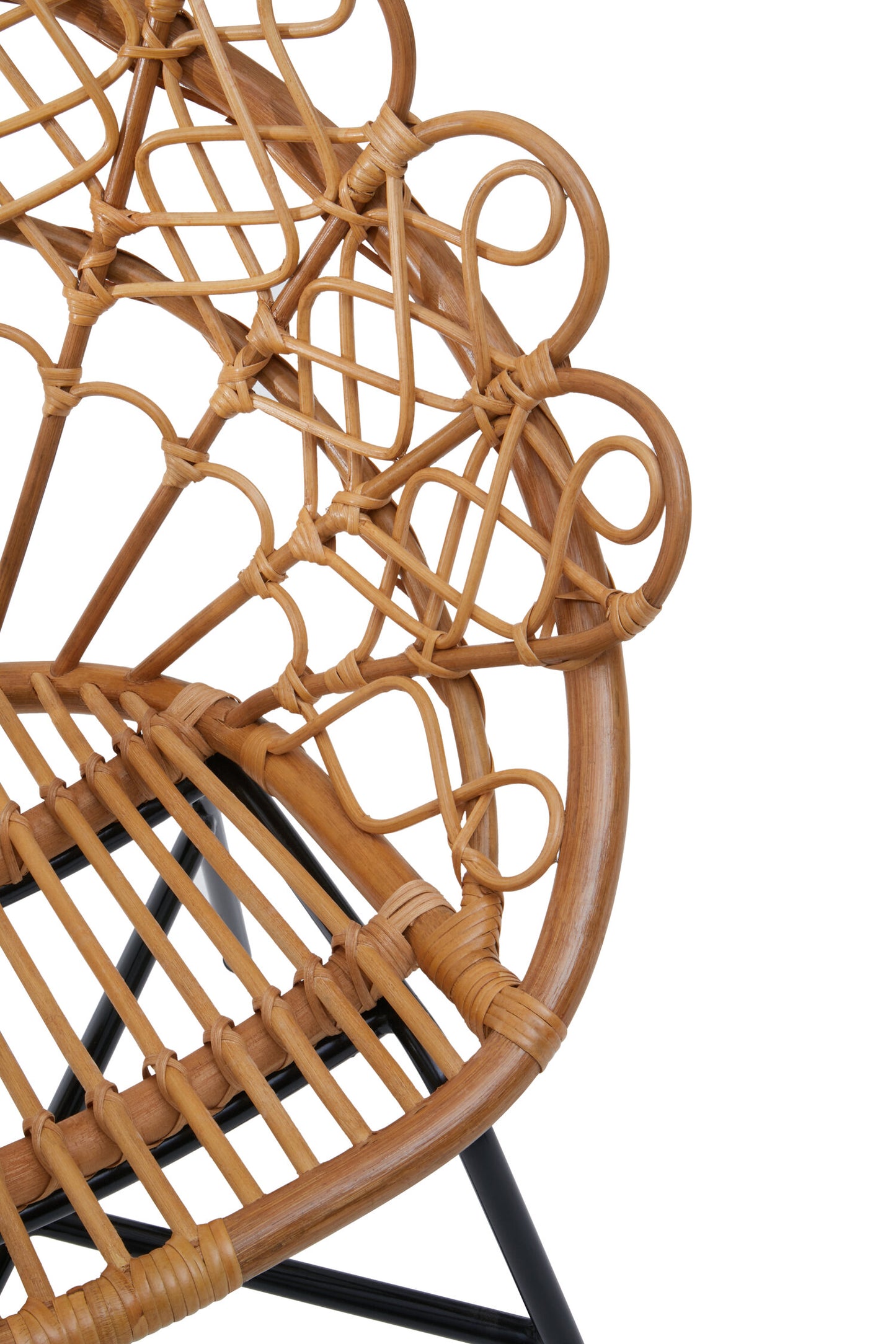 Tropic Natural Rattan Peacock Armchair
