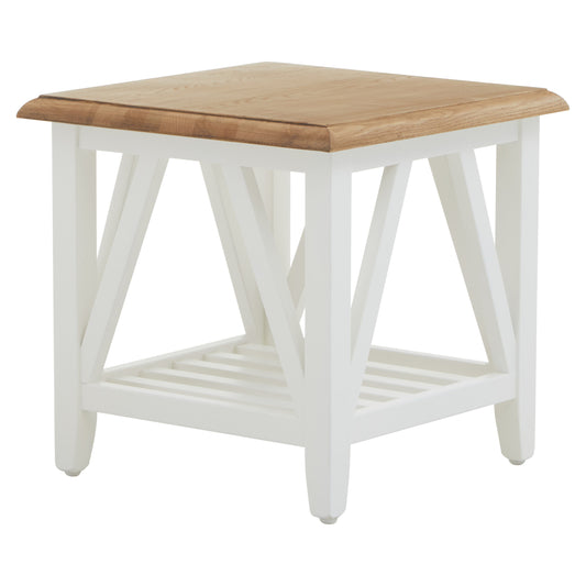 Delaware Natural Oak Side Table