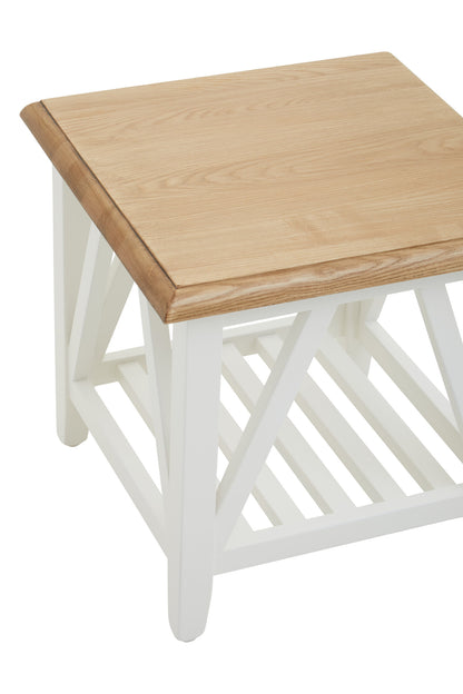Delaware Natural Oak Side Table