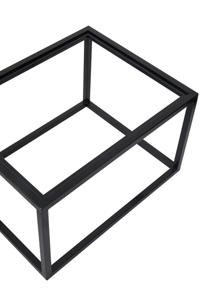 Renatta Set Of 2 Abstract Paint Design Nesting Tray Tables