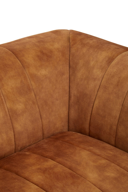 Harley Gold Velvet 2 Seat Chesterfield Sofa