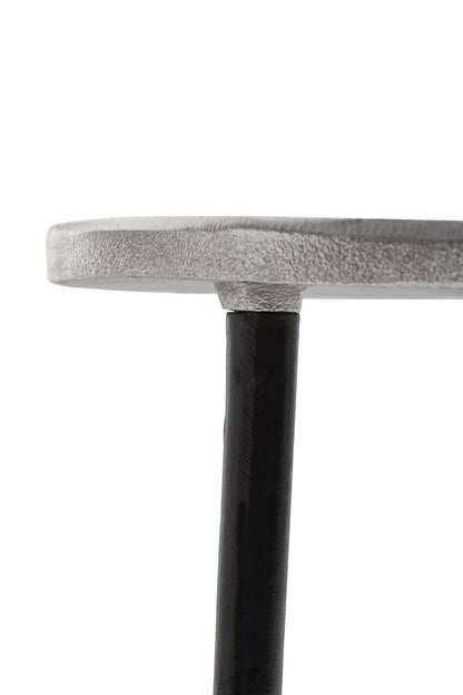 Arden Silver Top Side Table