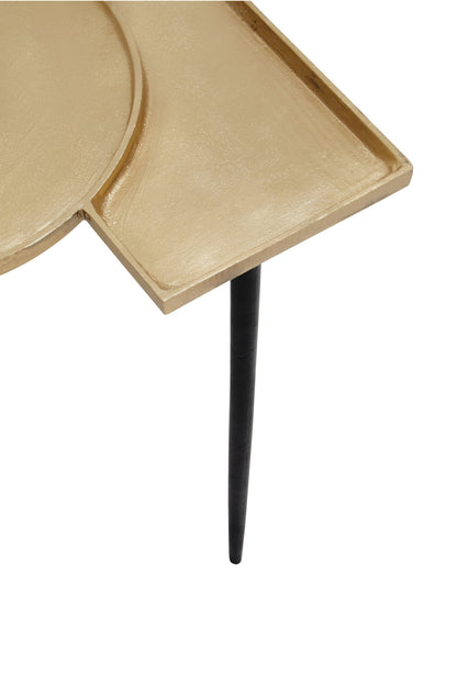 Arden Gold Top Side Table