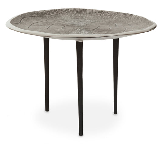 Rena Oak Effect Silver Top Coffee Table