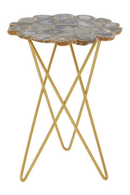 Helena Table with Agate Top