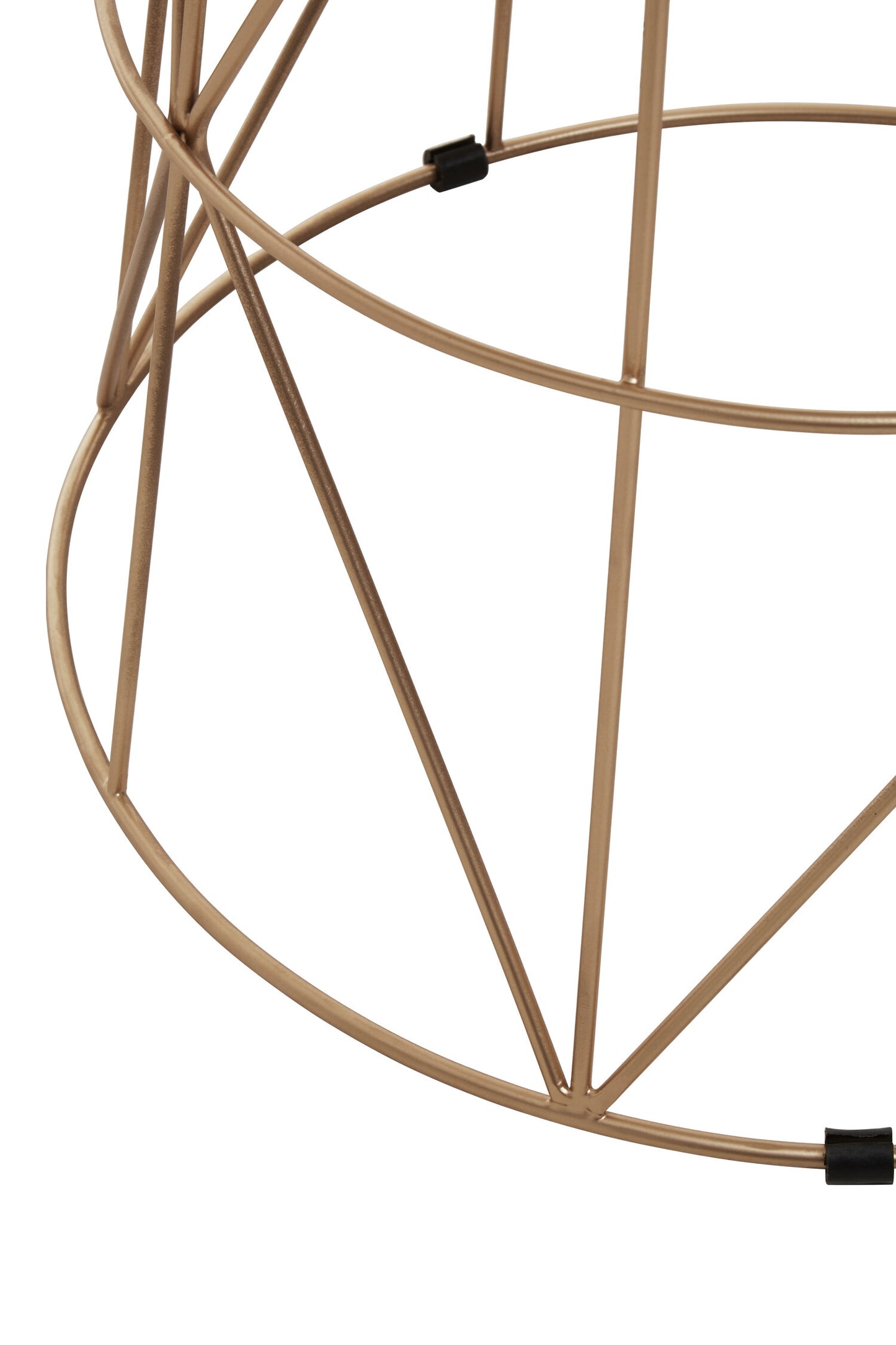 Roma White Marble Round Side Table
