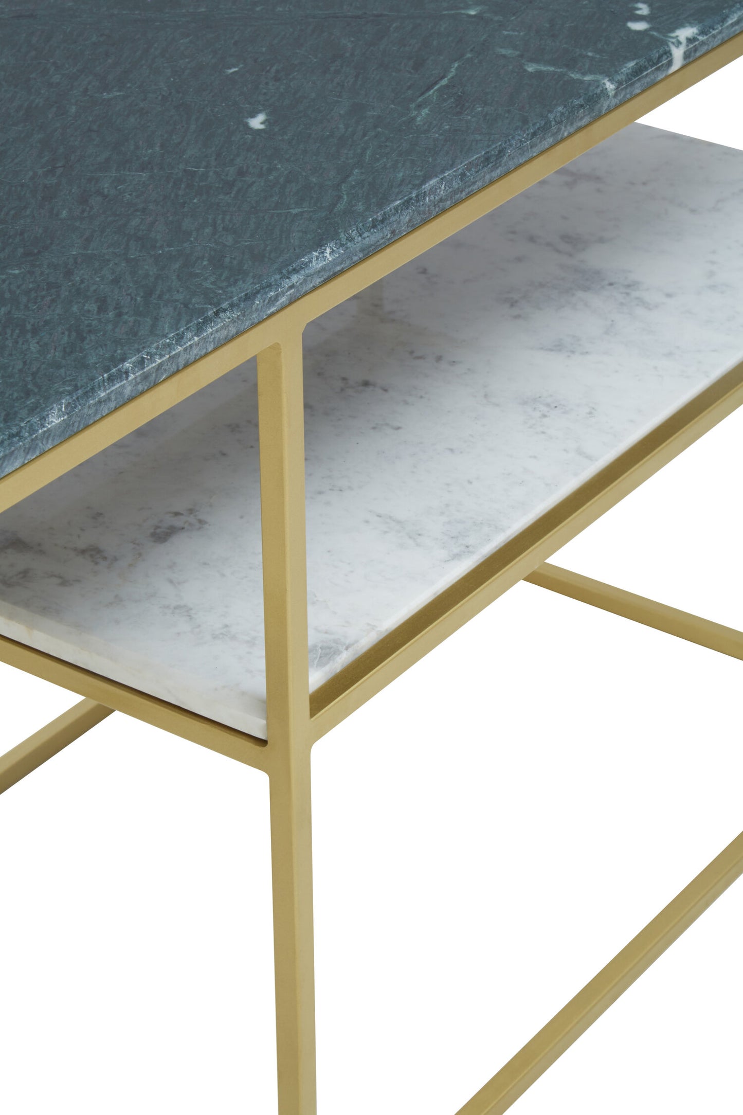 Stefania Assorted Marble And Gold Frame Console Table