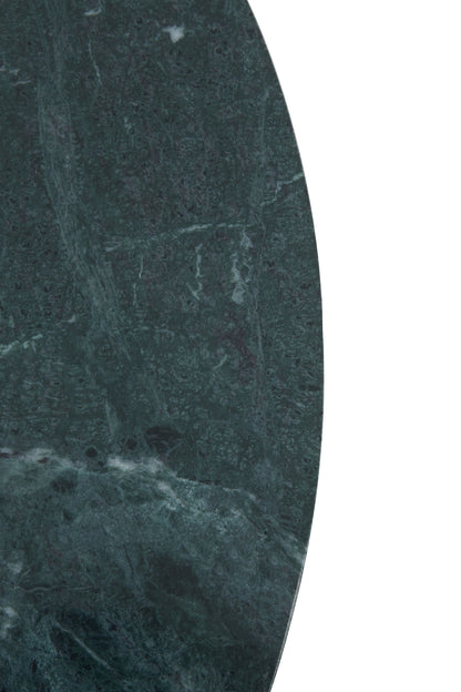 Stefania Green Marble And Gold Frame Coffee Table