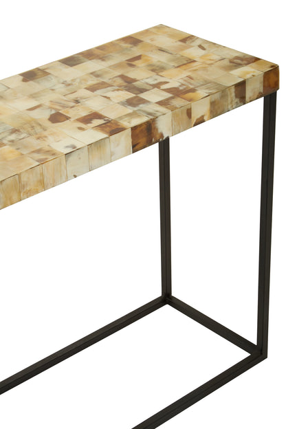 Ophelia Cream Mother of Pearl Console Table