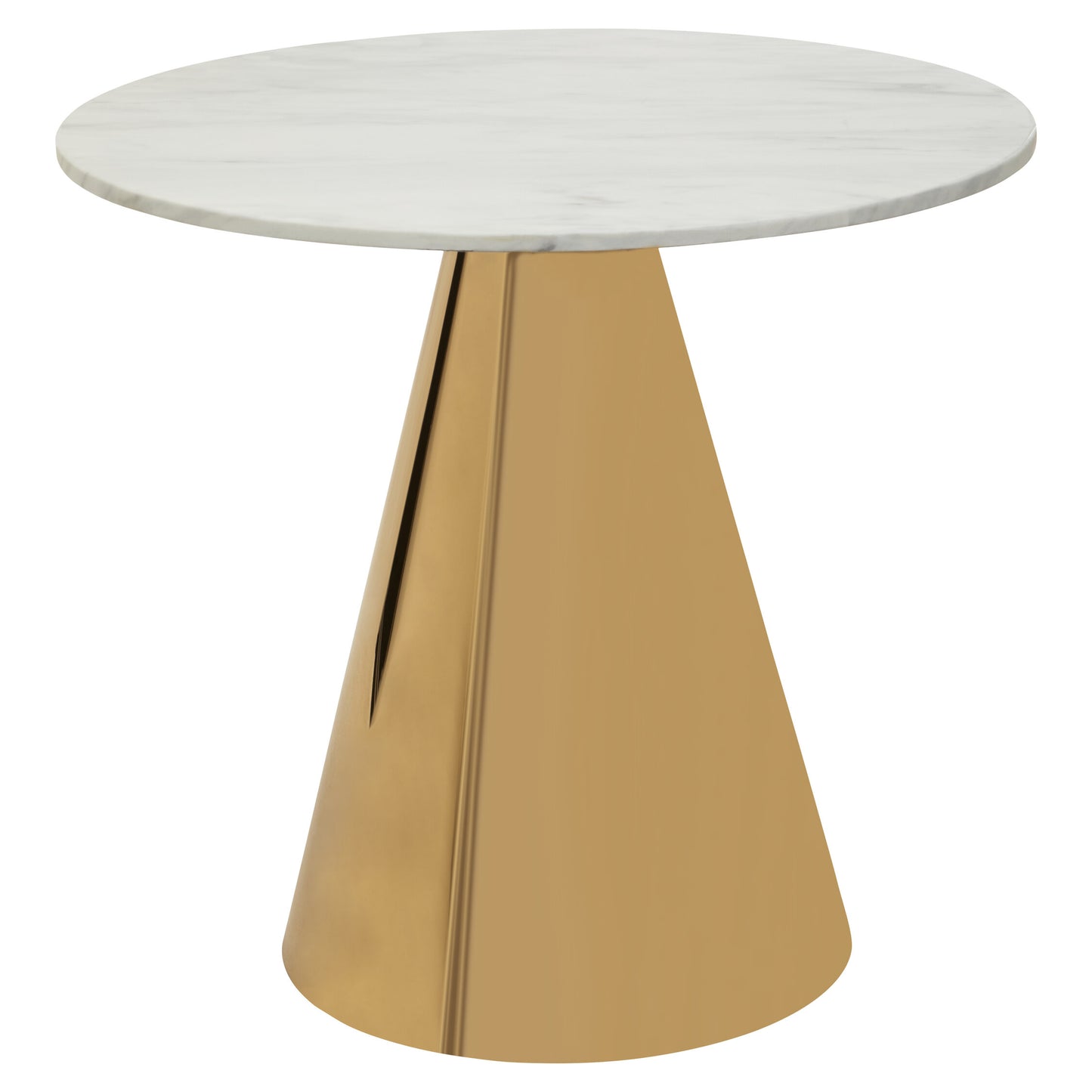 Dahlia White Marble Top Dining Table