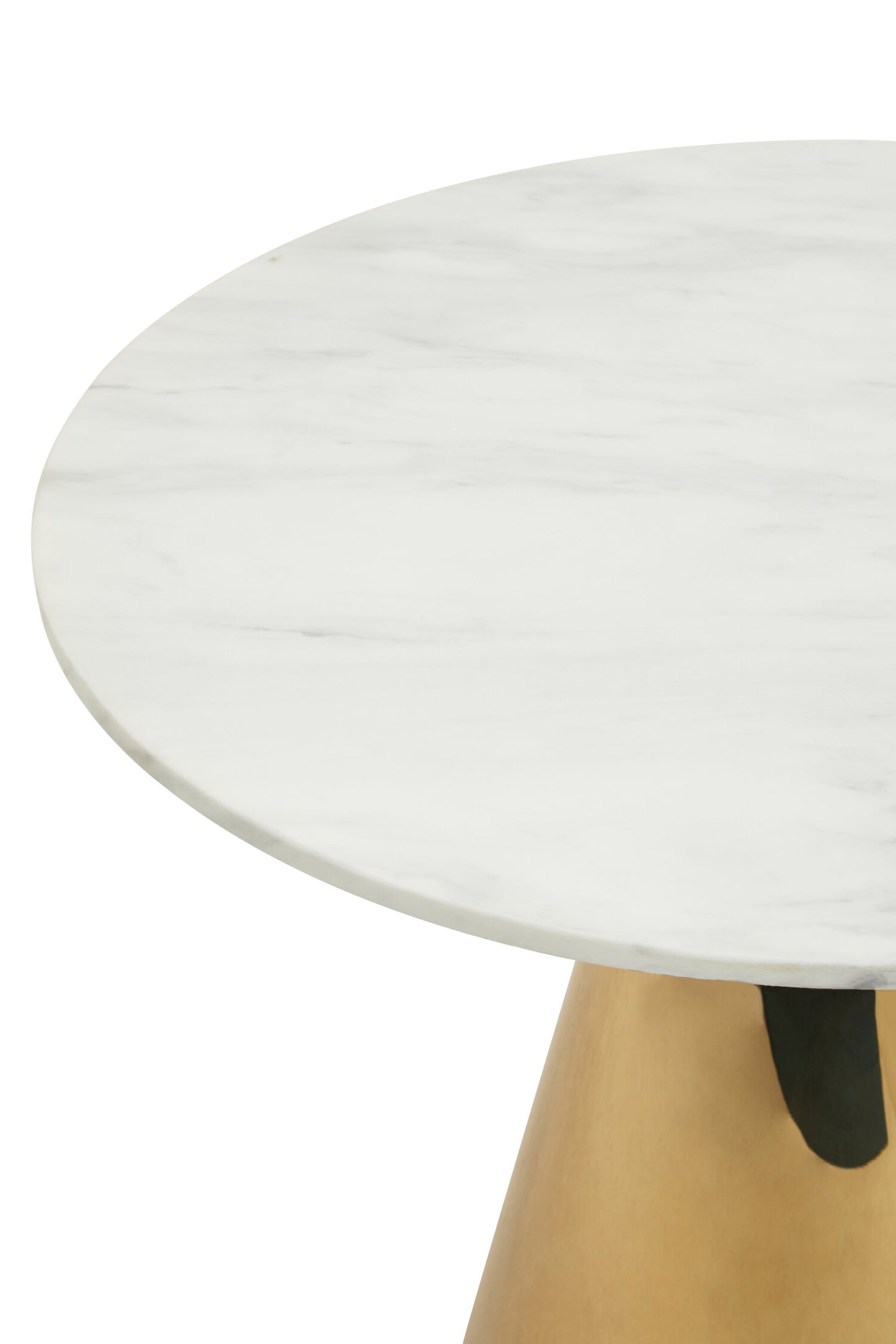 Dahlia White Marble Top Dining Table