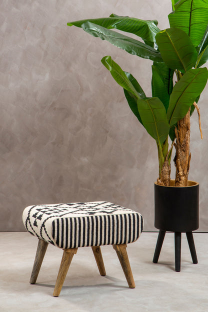 Aztec Berber Style Footstool