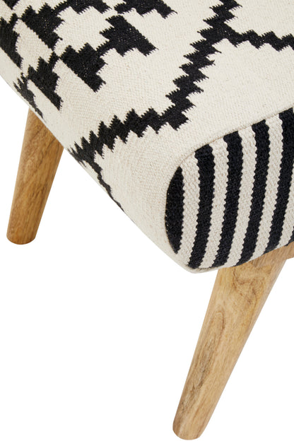 Aztec Berber Style Footstool