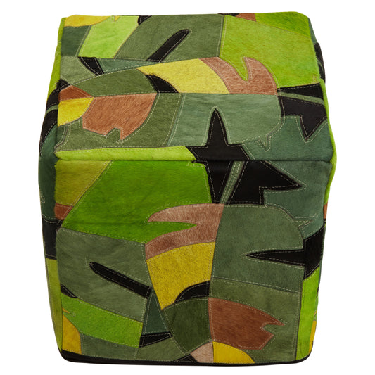 Sephora Botanical Pattern Leather Pouffe