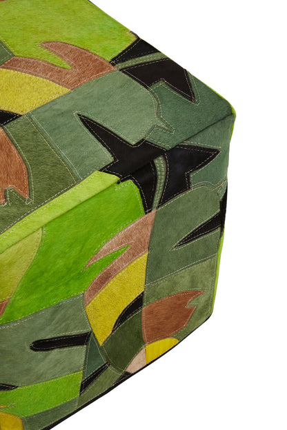 Sephora Botanical Pattern Leather Pouffe