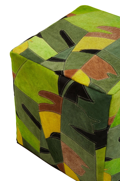 Sephora Botanical Pattern Leather Pouffe