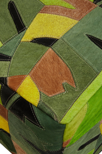 Sephora Botanical Pattern Leather Pouffe