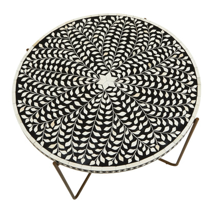 Lana Bone Inlay Round Coffee Table