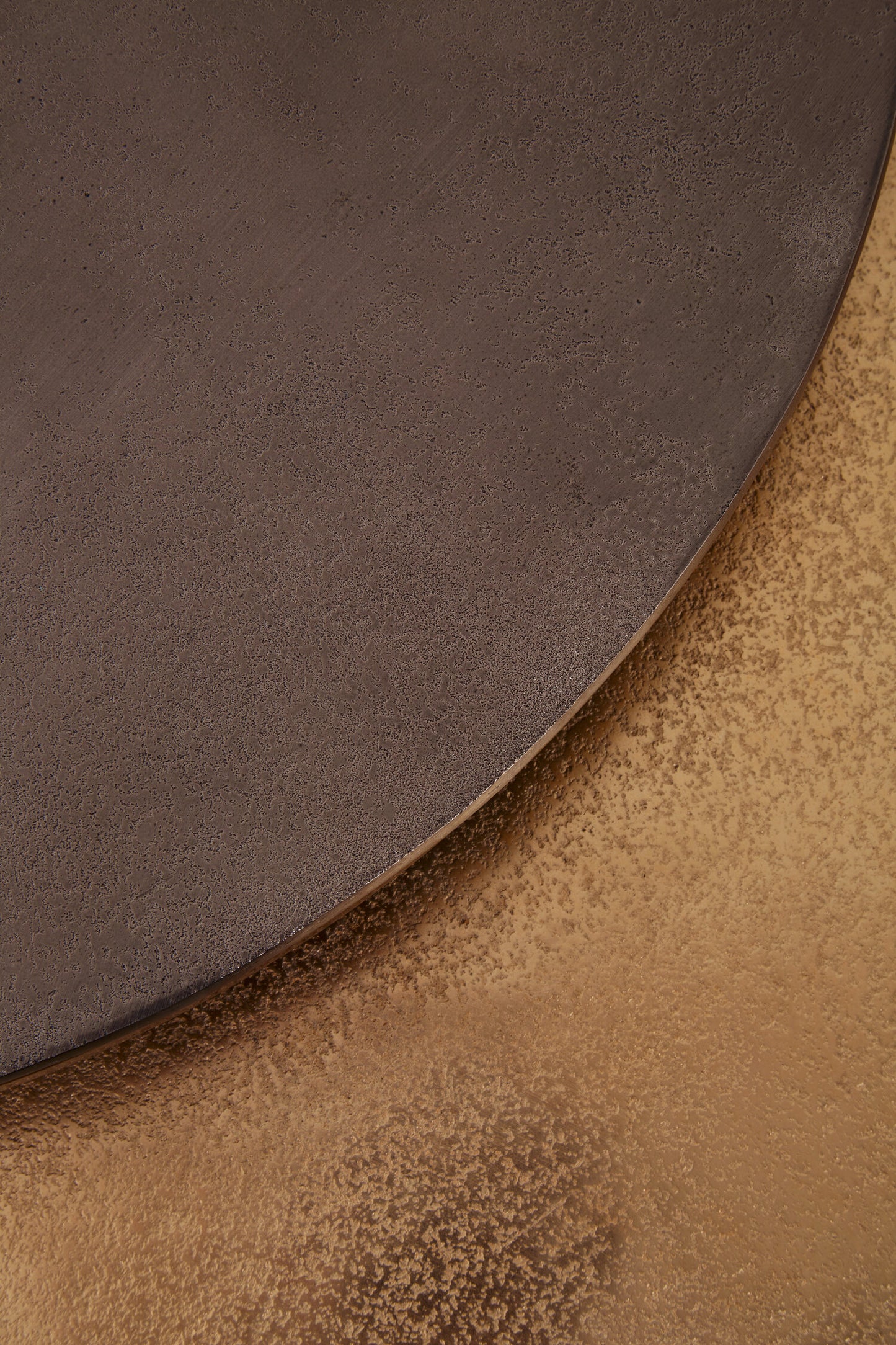 Marina Gold Nest of Two Side Tables