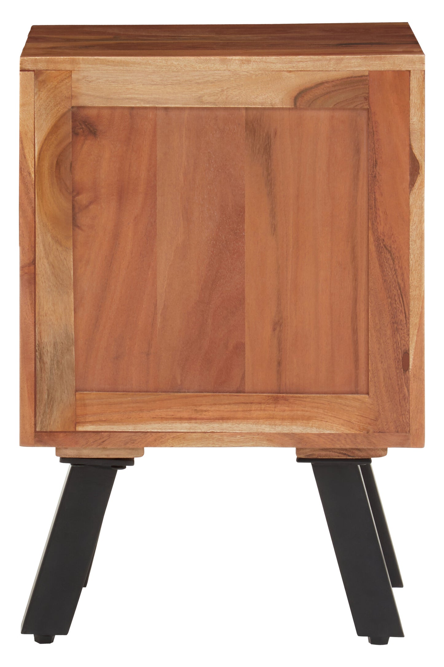 Marlon 3 Drawer Acacia Side Table