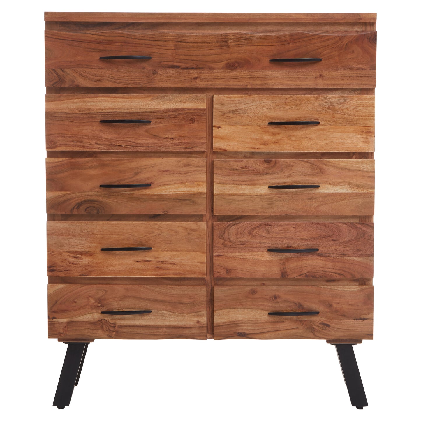 Marlon 9 Drawer Acacia Chest
