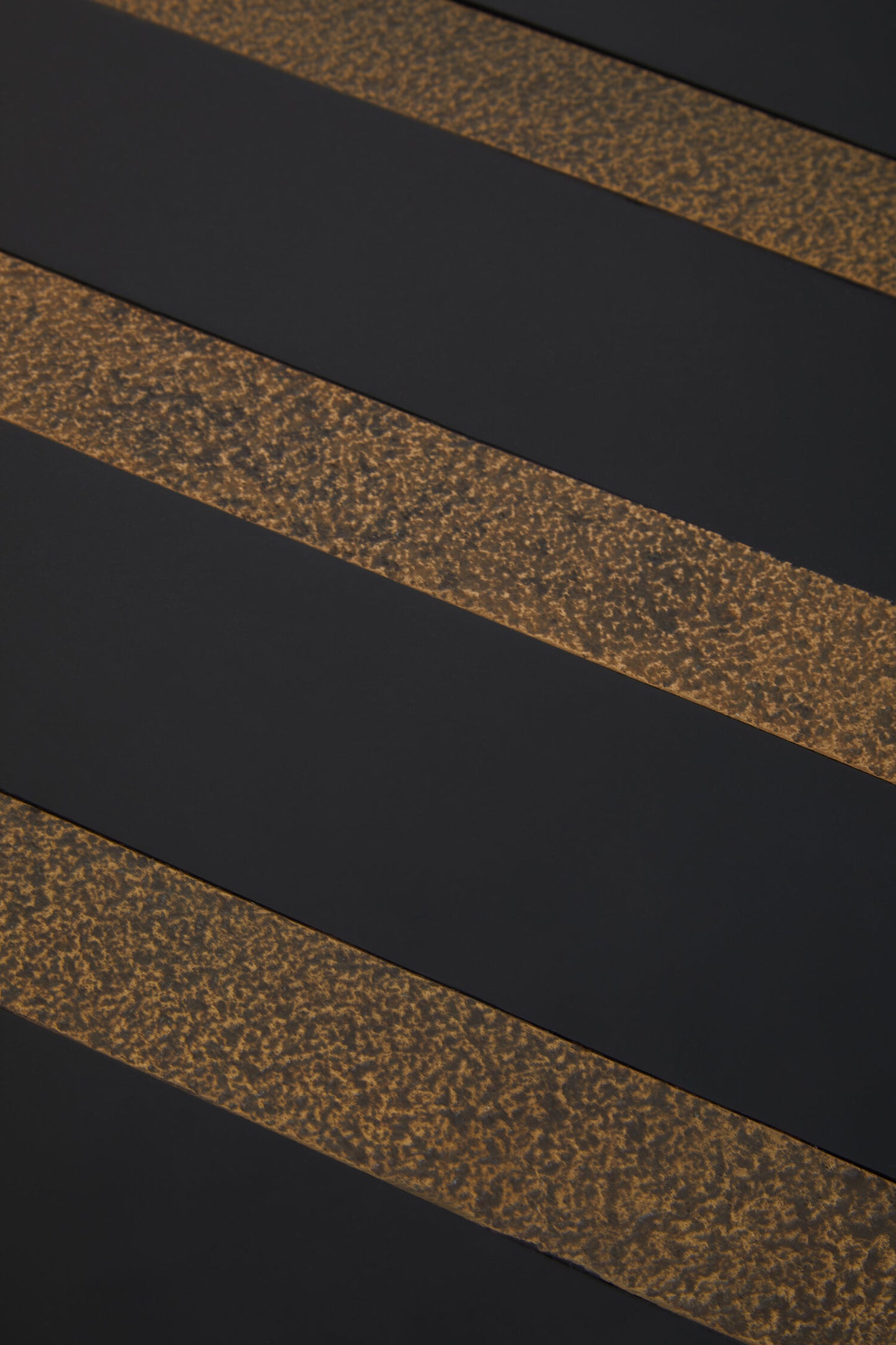 Hector Black And Gold Side Table