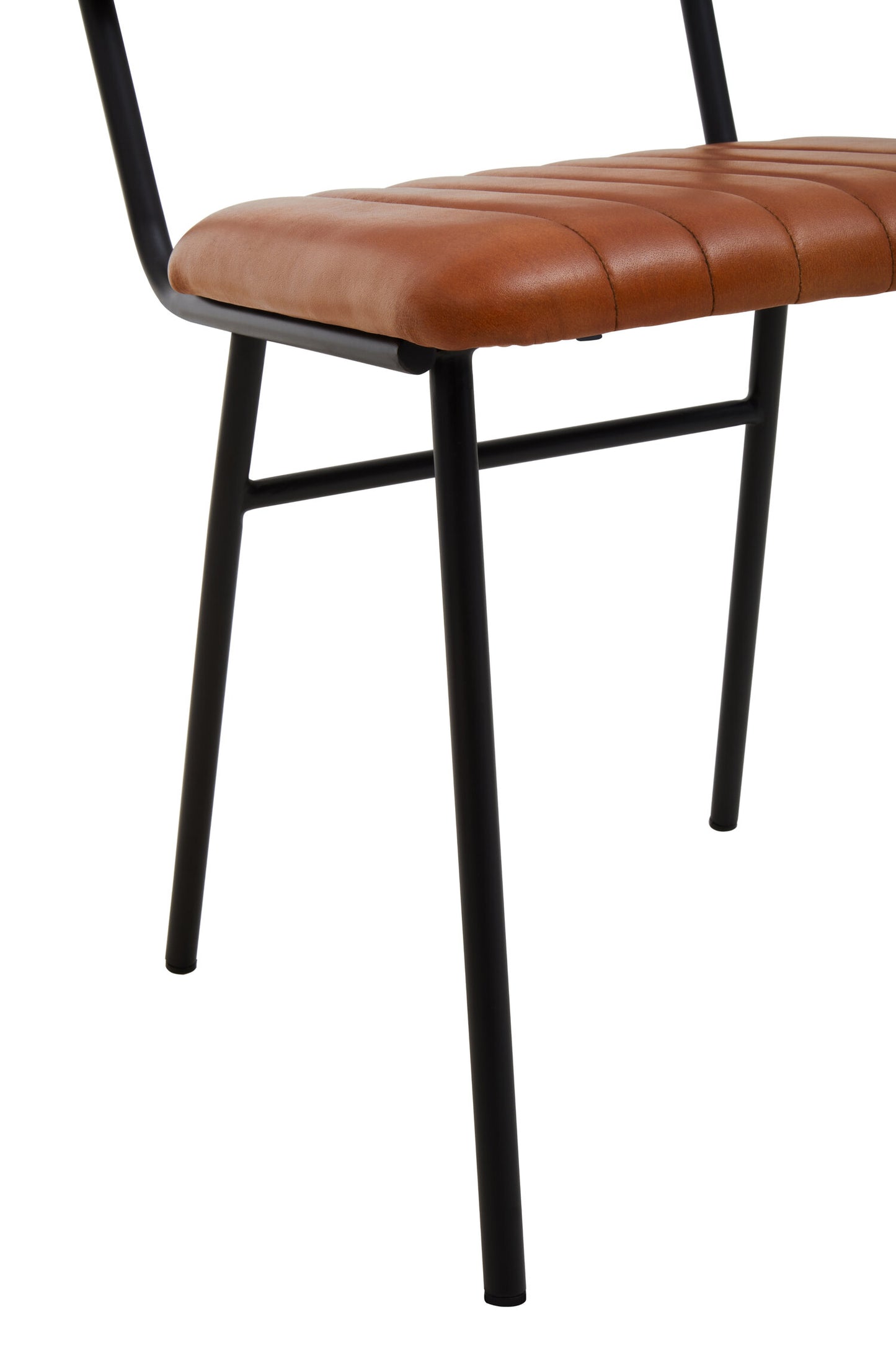 Buffalo Tan Leather Dining Chair