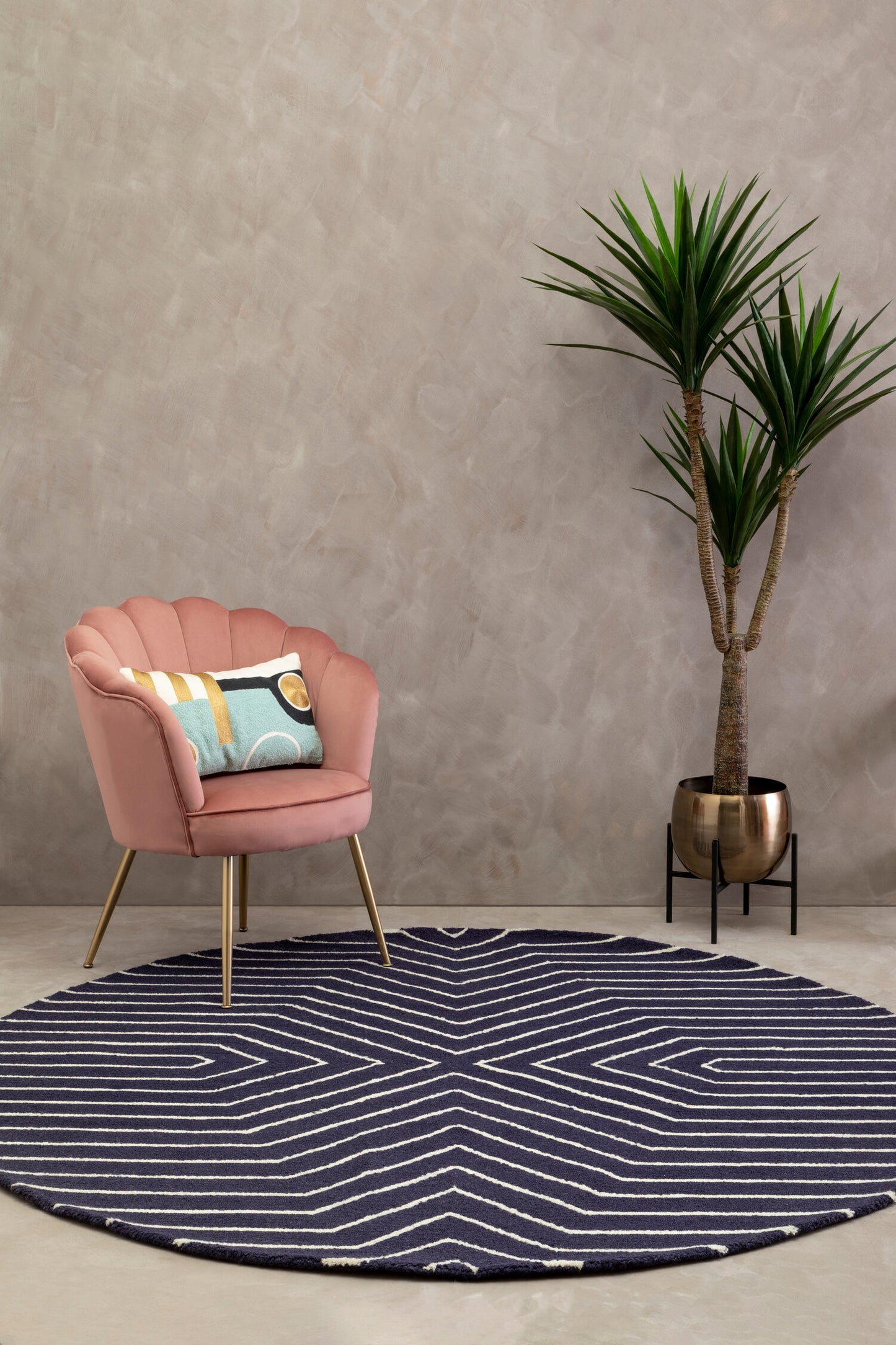 Nomad Ozella Abstract Rectangular Cushion