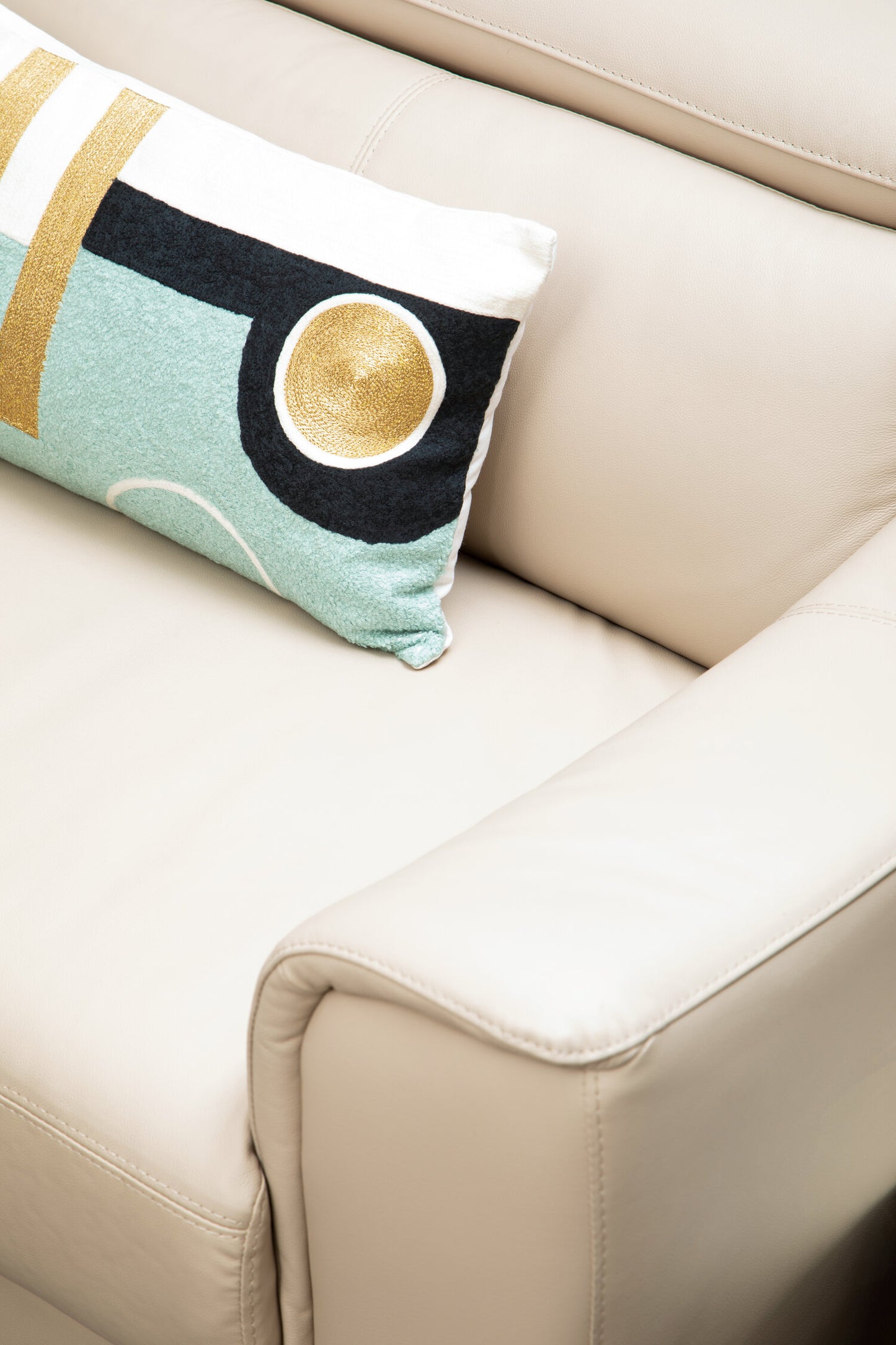 Nomad Ozella Abstract Rectangular Cushion